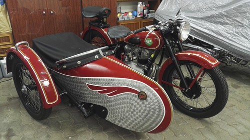 Motorrad awo touren mit - motorrad,