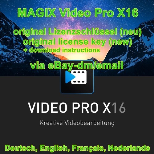 Magix video pro - video,