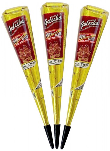Golecha henna tattoo paste - 3x,