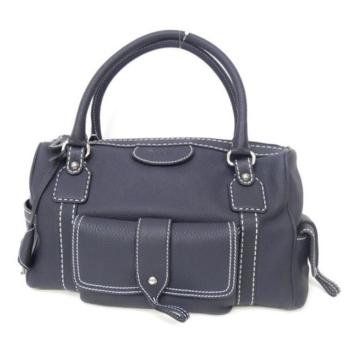 Tods handtasche leder navy - tods,