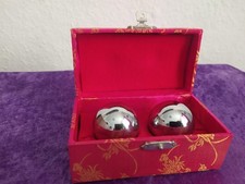 Gong Ball Pair Meridian Massage Reflex Zones Sound Balls Energy Harmony Meditati