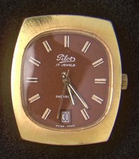 Pilot orange-braunes