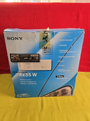Sony md5960r minidisc - sony, minidisc-tuner