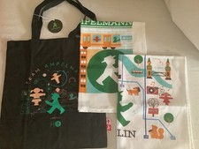 Ampelmann Berlin Souvenir Küchentuch Geschirrtuch Stoffbeutel Ampelmännchen