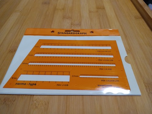 Standardgraph zeichenschablone - standardgraph,