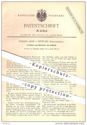 Original patent johann arns - patent,