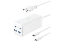 ISY Universal Ladegerät 100W GaN,2x USB-C, 2x USB-A 4 in1 Handy Charger Netzteil
