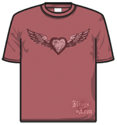 Kings leon red heart - leon,