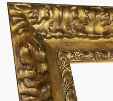 Holzrahmen mit Blattgold Antik