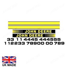Aufkleber Set Für John Deere 1750 1850 1950 2250 2450 2650 2850 3050 3350 3650