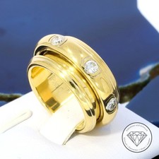 Original Piaget Possesion Brillant Dreh Ring 0,90 Ct 750 / 18 Kt Gr.52 XXYY