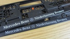 2x KFZ-Kennzeichenhalter Mercedes-Benz Bremen
