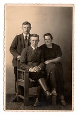 Photo postcard family Nortorf