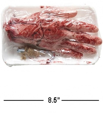 Verpacktes tablett blutige - verpacktes,