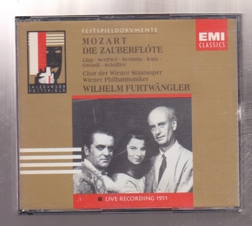 Mozart die zauberflotte - cd,
