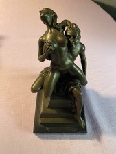 Skulptur Bronze Liebespaar Akt