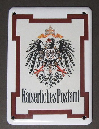 Historisches emaille schild - historisches,