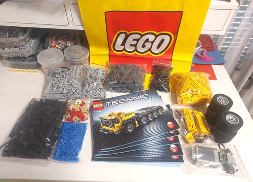 Lego technic 42009 mobilkran - lego, "mobilkran
