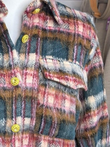 Overshirt jacke kariert - jacke,