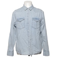 Replay blue jeans jeanshemd - replay,