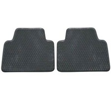 Für HINTEN Schwarz 2x Gummi