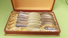 Besteck versilbert Martin 90 Löffel 6 tlg. Teelöffel Silberauflage