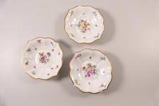 3x Meissen Untertasse