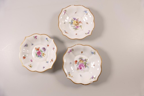 Meissen untertasse - meissen,