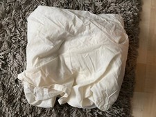 IKEA Spannbettlaken 90 x 200 cm beige offwhite