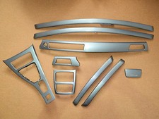 Dekorleisten Interieurleisten Stahl gebürstet Folien Set passend für BMW E92 E93