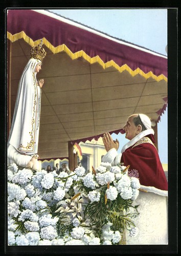 Ansichtskarte papst paul - ansichtskarte,