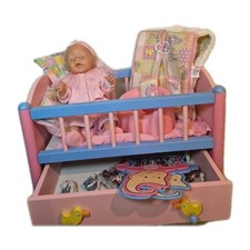 Baby Born Bett Puppe KONVOLUT