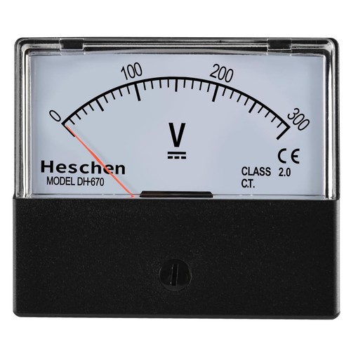 Voltmeter analog 300v - dc, 0-300v