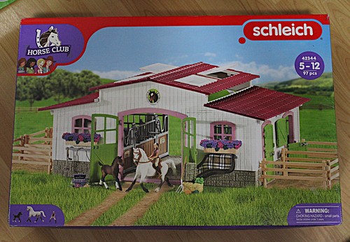 Schleich reiterhof mit - ,