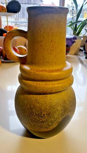 Scheurich fat lava henkelvase - lava,
