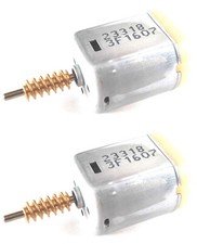 2 x GLEICHSTROM MOTOR 12V DC