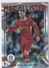 Topps CL Club Competition 2025 No. 182 Alexis Mac Allister Raindrop Parallel