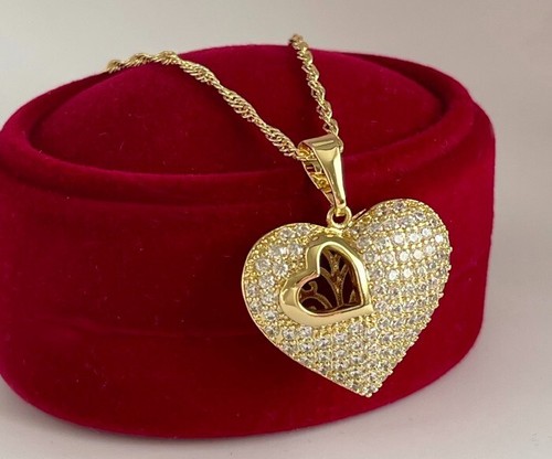 Deluxe herz collier halskette - herz,