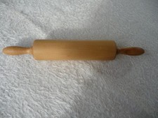 Wellholz Nudelrolle Nudelholz aus massivem Holz 42 cm