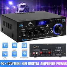 HIFI Verstärker Bluetooth Digital Stereo Amplifier USB Mini Radio Audio Receiver