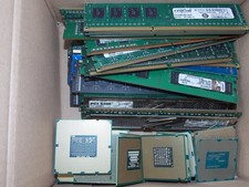 1 Kg. PC Schrott CPU Schrott RAM Schrott für Gold Recycling