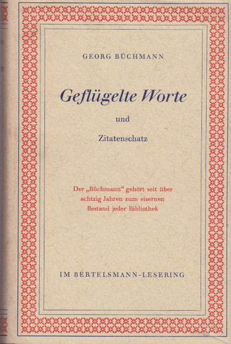 Geflügelte worte und - worte,