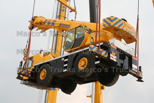 Lkw foto terex kranwagen - foto,