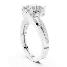 1,9 ct Princess VVS1 Diamant