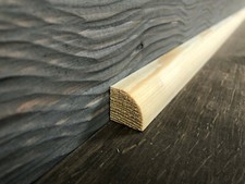 5 Viertelstäbe Kiefer 20 x 20 x 1000 mm Bastelleiste Holzleiste Viertelstab 