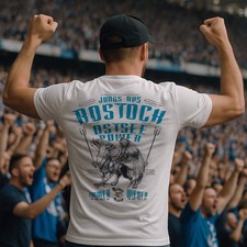 Rostock Fan Kollektion Kapuzenpullover & T-Shirt - Footballarmy Fanshop