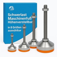 M10 M12 M16 M20 Schwerlast Maschinenfuß Gerätefuß Gewindefuß Stellfuß Gerätefuß