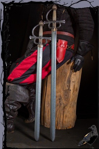 Larp waffe rillet rapier - larp-waffe,