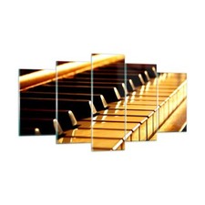 Wandbilder 160x85cm 5 tlg