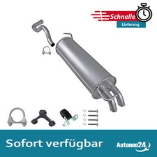 Auspuff Seat Leon 1999-2006 1.6 16V - 1.9 SDi 1M1 Endschalldämpfer + Montagesatz